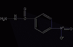 4-nitrobenzoyl hydrazide structural formula