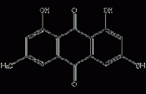 Emodin structural formula