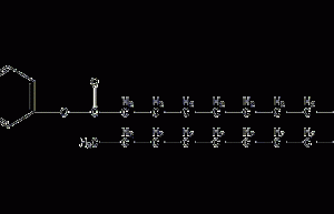 Phenyl stearate structural formula