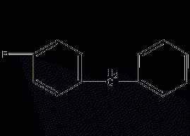 4-fluorodiphenylmethane structural formula