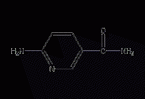 6-aminonicotinamide structural formula