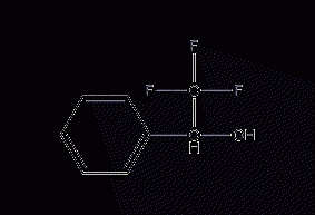 1-phenyl-2,2,2-trifluoroethanol structural formula