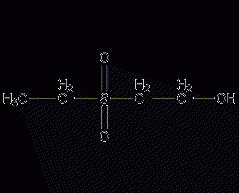 2-(ethanesulfonyl)ethanol structural formula