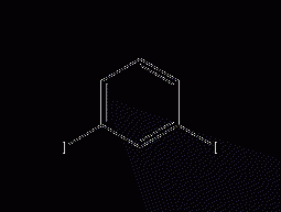 1,3-diiodobenzene structural formula