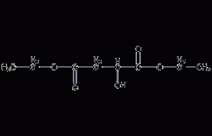 L-diethyl malate structural formula