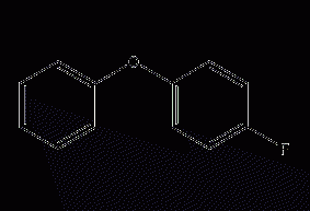 4-Fluorodiphenyl ether structural formula