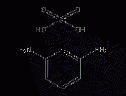 M-phenylenediamine sulfate structural formula