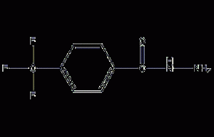 4-(trifluoromethyl)phenylenehydrazine structural formula