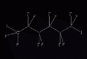 1,6-diiodoperfluorohexane structural formula