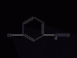 m-chlorobenzaldehyde structural formula