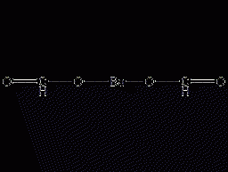 Barium formate structural formula