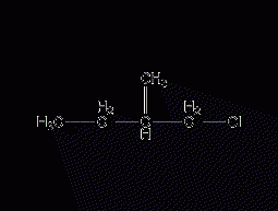 1-chloro-2-methylbutane structural formula