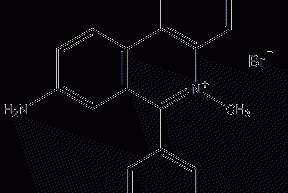 Methylphenanthridine bromide structural formula