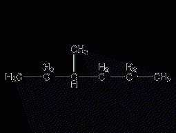 3-Methylhexane Structural Formula