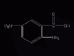 2-Amino-5-nitrobenzoic acid structural formula