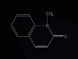 1-methyl-2-quinolinone structural formula