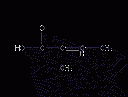 Angelica acid structural formula