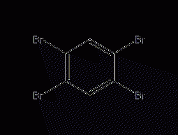 1,2,4,5-tetrabromobenzene structural formula