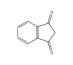 1,3-indandione structural formula