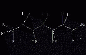 Perfluoroheptane structural formula