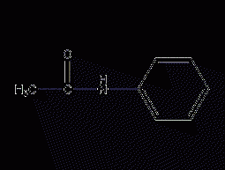 N-benzyl acetamide structural formula
