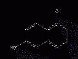 1,6-dihydroxynaphthalene structural formula