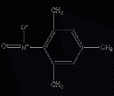 2-nitromesitylene structural formula