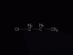 1-chloropropane structural formula