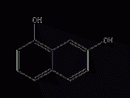 1,7-dihydroxynaphthalene structural formula