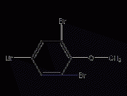 2,4,6-tribromoanisole structural formula