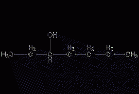 (±)-3-heptanol structural formula