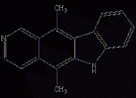 Ellipticine solution structural formula