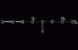 Ethyl azide acetate structural formula