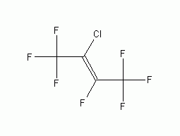 3-chloroheptafluoro-2-butene structural formula