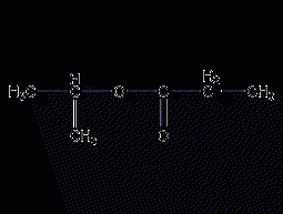 Isopropyl propionate structural formula