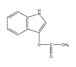 3-indole acetate structural formula