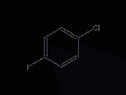 1-chloro-4-iodobenzene structural formula