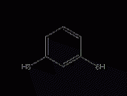 1,3-benzenedithiol structural formula