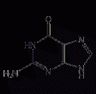 Guanine structural formula