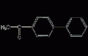 4-acetylbiphenyl structural formula