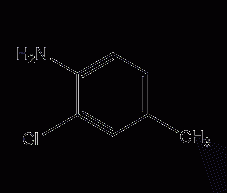 2,5-dimethylaniline structural formula