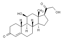 Aldosterone structural formula