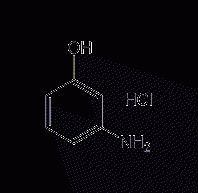 3-aminophenol hydrochloride structural formula