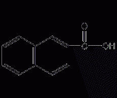 2-naphthoic acid structural formula