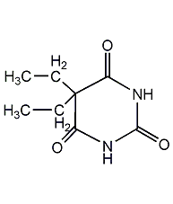 Barbiturate structural formula